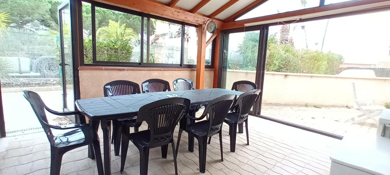 Patios De La Mer Villa A 200 M De La Plage- Clim - Wifi - Parking Saint-Cyprien  Exterior foto